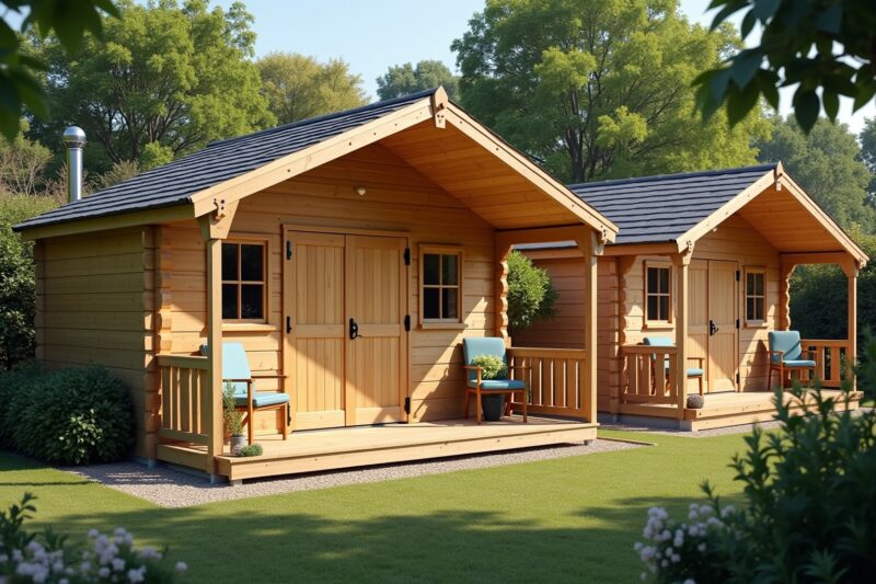 14 Holzschuppen selber bauen Ideen
