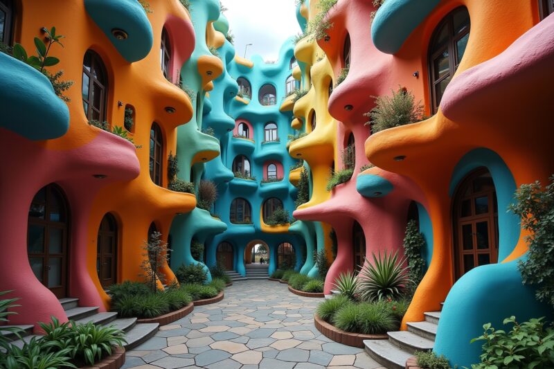 18 Hundertwasser Architektur Einblicke