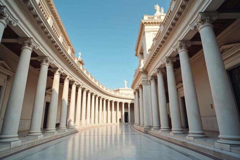 Entdecke die Wunder der Klassizismus Architektur